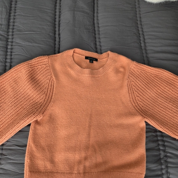 Ann Taylor Dark Peach Color Sweater - Picture 8 of 8